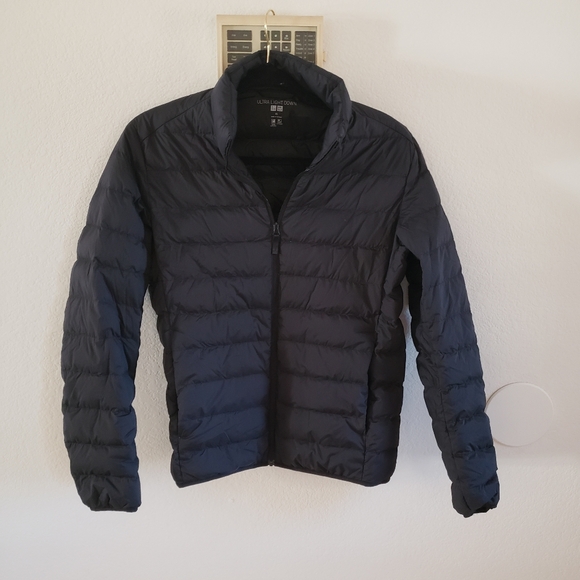 Uniqlo Ultralight Down Black Lightweight‎ Puffer Jacket XS - Picture 1 of 8